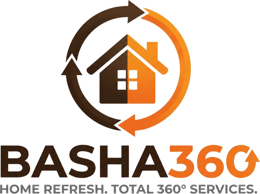 Basha360. Home refresh. Total 360° services.